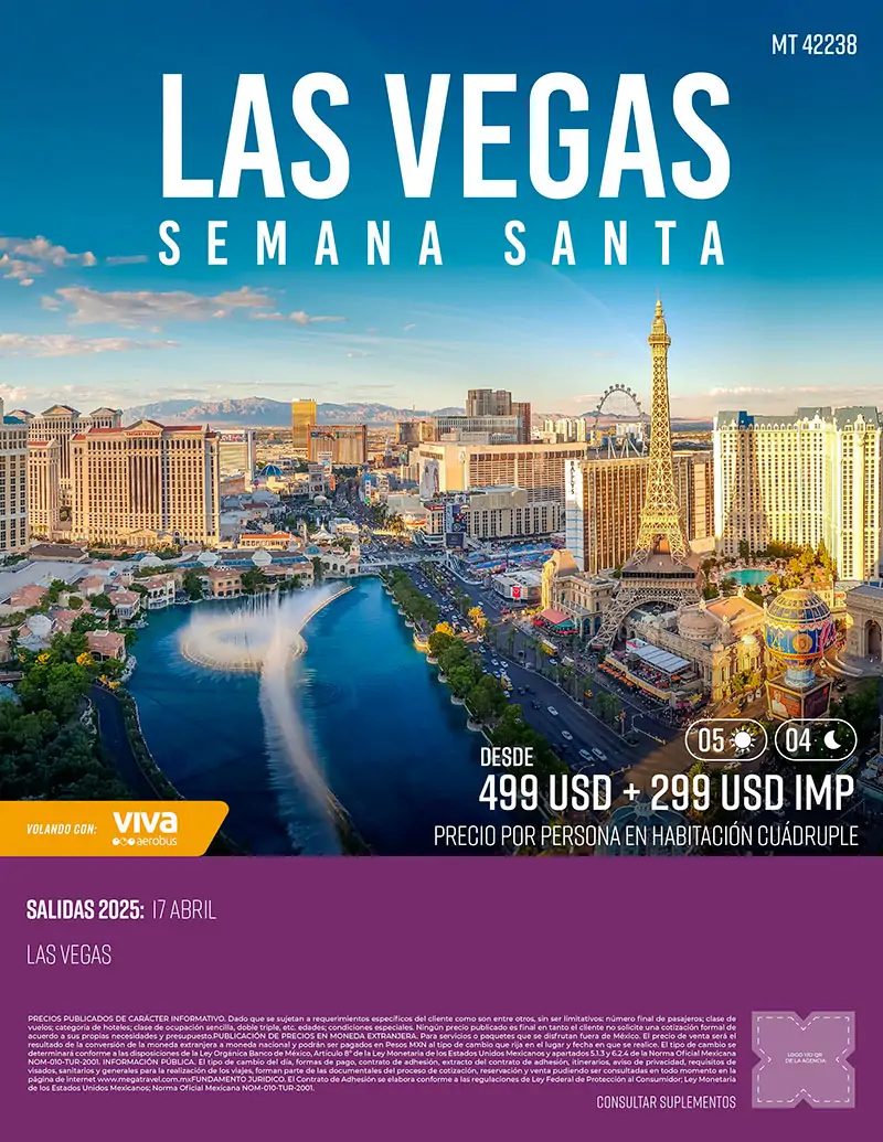 Las Vegas en Semana Santa 2025