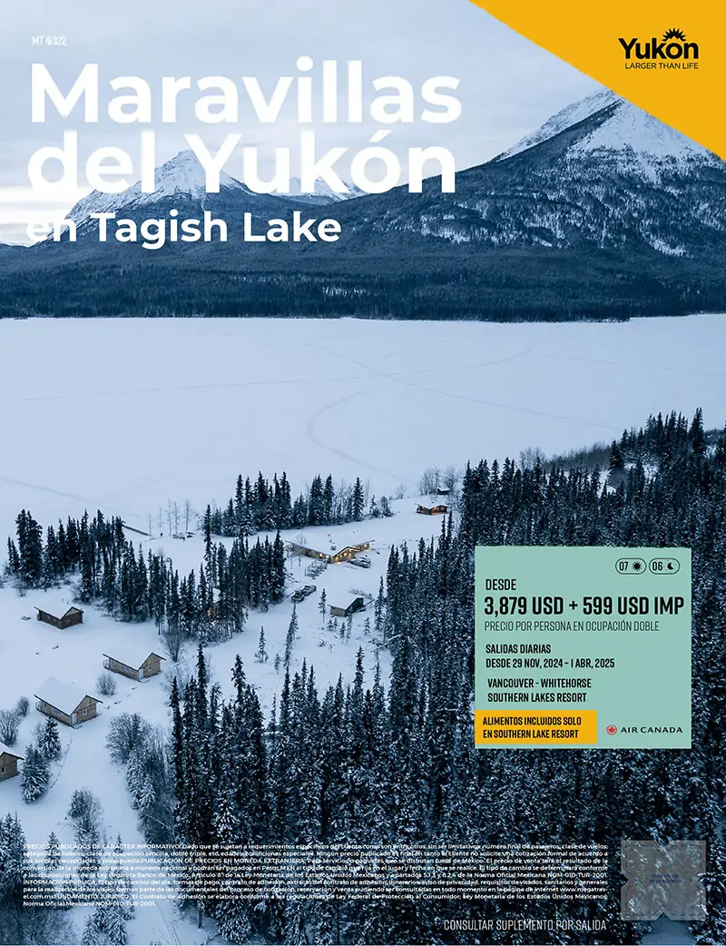 Maravillas del Yukón en Tagish Lake