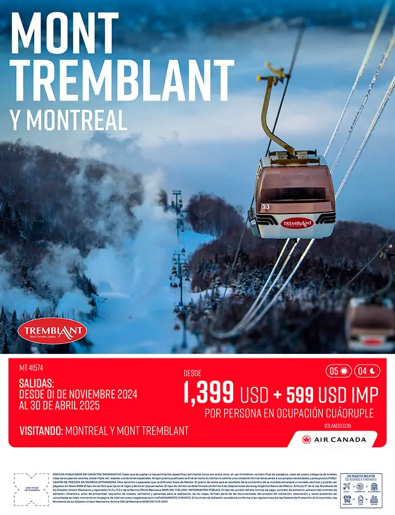 Mont Tremblant y Montreal