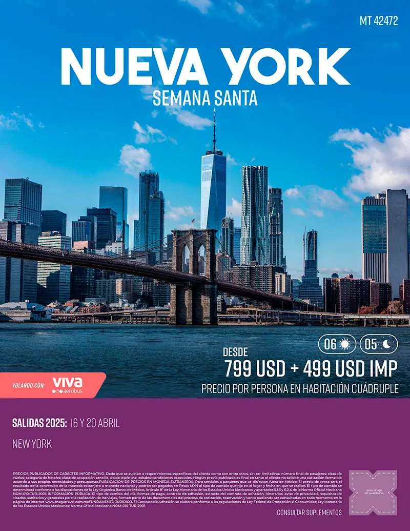 Nueva York en Semana Santa 2025