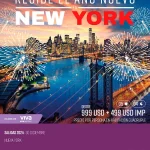 Recibe el año nuevo en Nueva York