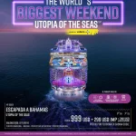 Royal Caribbean. The World Biggest Weekend. Utopia of the Seas. Escapada a las Bahamas