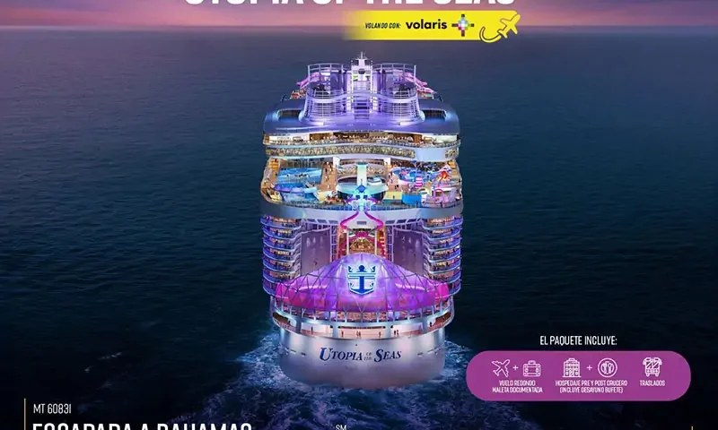 Royal Caribbean. The World Biggest Weekend. Utopia of the Seas. Escapada a las Bahamas